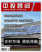 太陽能光伏發(fā)電系列之六:農(nóng)村市場(chǎng) 商機(jī)待掘
